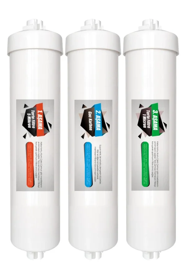 Inline Üçlü Filtre Seti