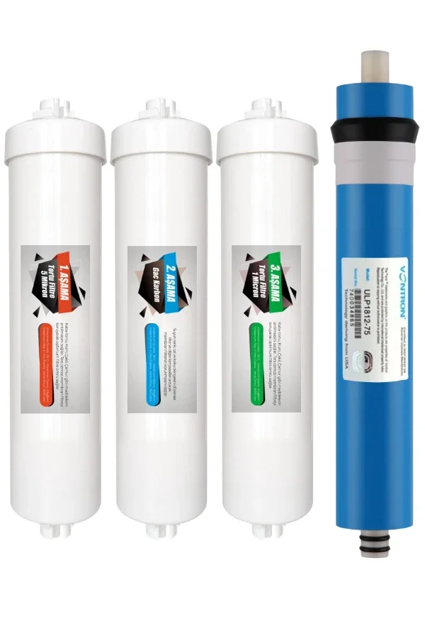 Inline Dörtlü Filtre Seti